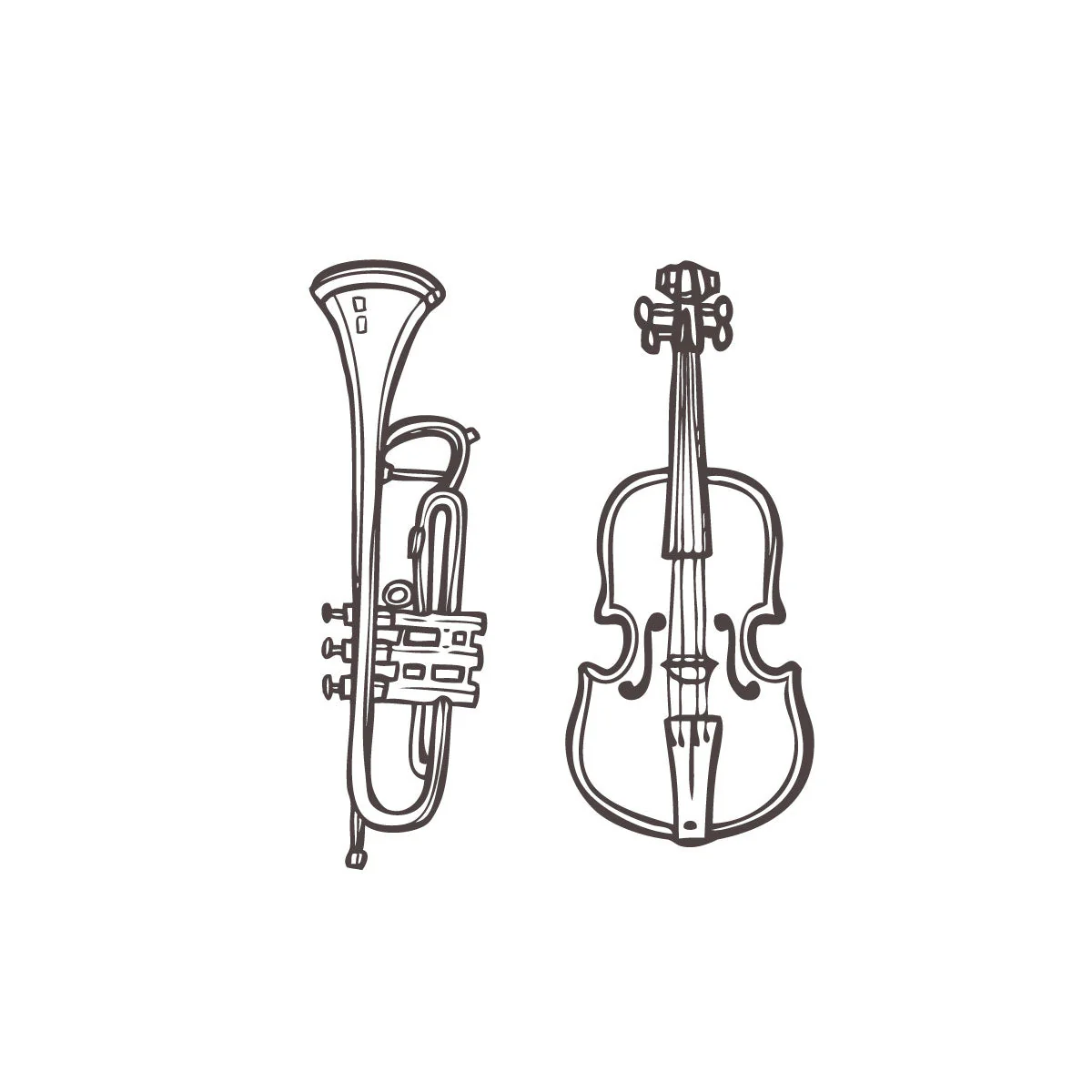 Guitar and Trumpet - Image 2
